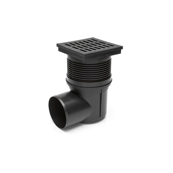 324S  110 пластик боковой регулир 150х150 сухая заслонка (6/1) (KVB110S)