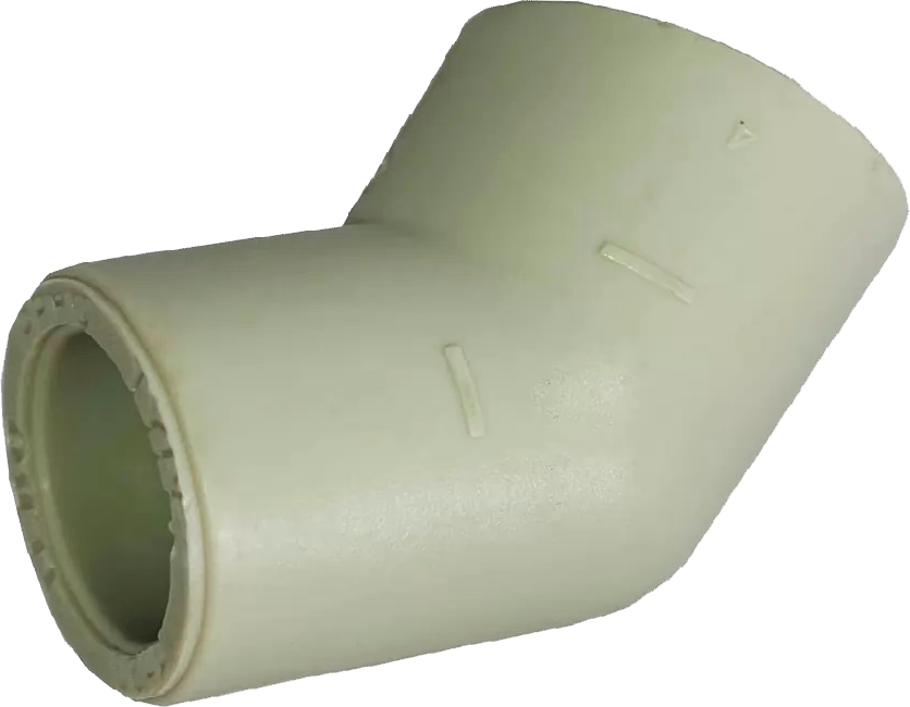 Угольник 45/ 90 ТЕВО  (серый цв.)