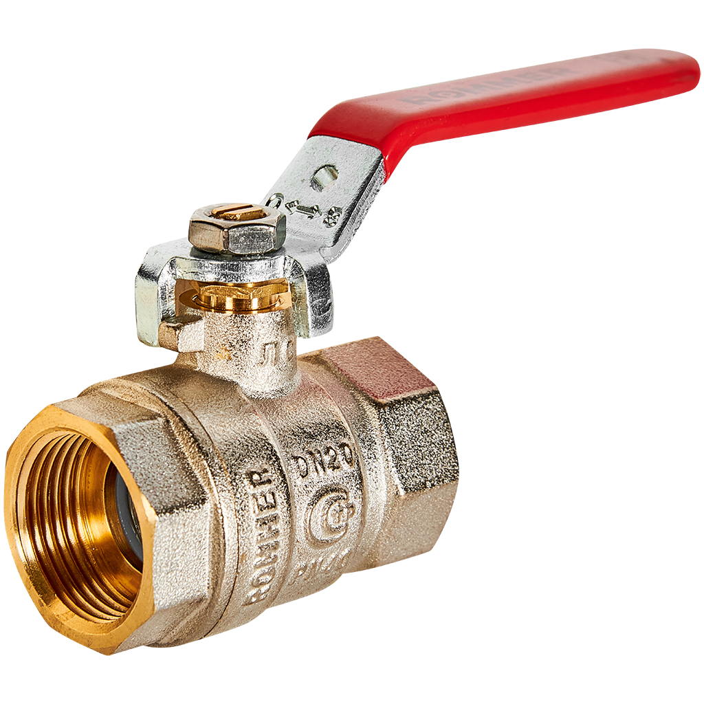 Кран шаровой, ВР/ВР, ручка рычаг 3/4" ROMMER ГОСТ