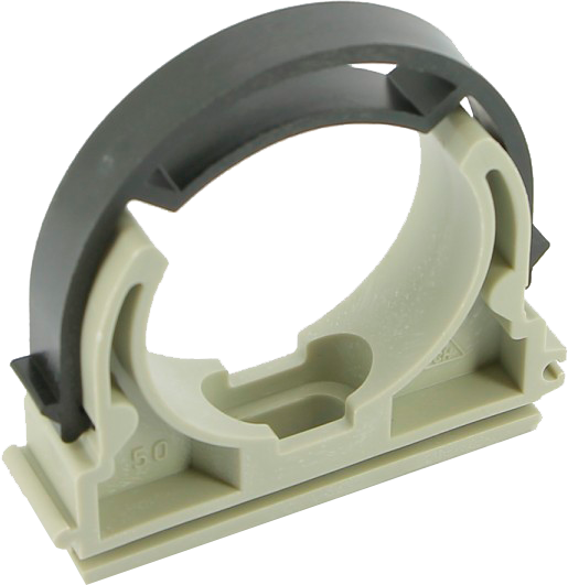 Зажим пластиковый с лентой