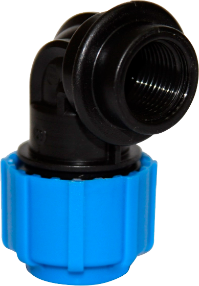 Отвод ПНД с внутр.р. ф20х3/4" ТПК-АКВА