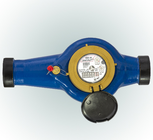 Счетчик воды многоструйный крыльчатый СВМ-40 универсальный (Бетар)