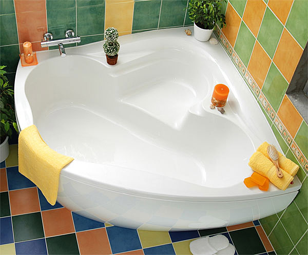 Paria 140х140х45 см - Ванна акриловая угловая + комплект ног Магазин сантехники Нижний Новгород