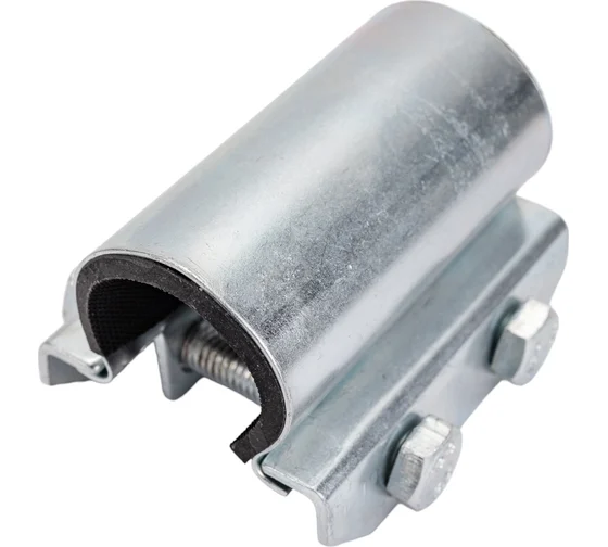 Хомут ремонтный  1/2 " (21,3мм) оцинкованный ширина 70мм односторонний
