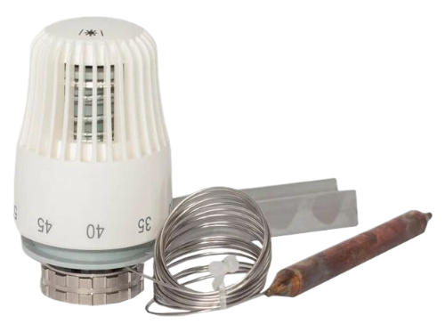 Термоголовка с погружным датчиком 20-60 °С  (VIEIR) 