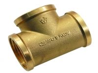 Тройник ВР латунный
