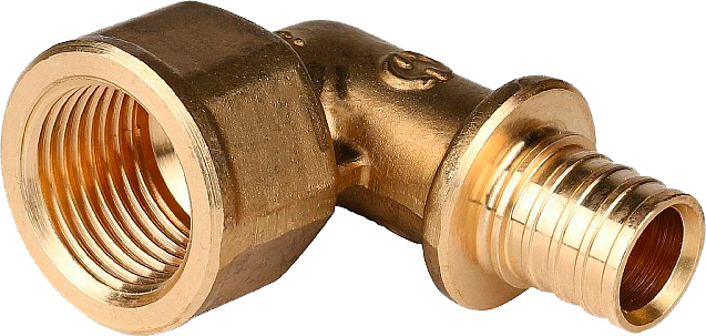 Угольник с вн. резьбой 16x1/2" STOUT для сшитого п/э