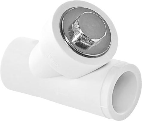 Фильтр сетчатый 20 вн/вн (белый цв.) TEBO 