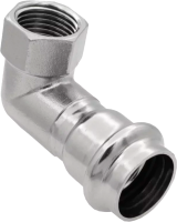 Угол 90° из нержавеющей стали внутренняя резьба VER-PRO