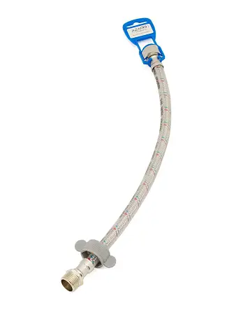 Гибкая подводка для воды AZARIO LUXe, гайка-штуцер