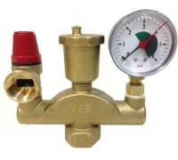 Группа безопасности для котла латунь (VIEIR) 