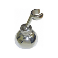 Кронштейн для душа металл шарнирн, хром