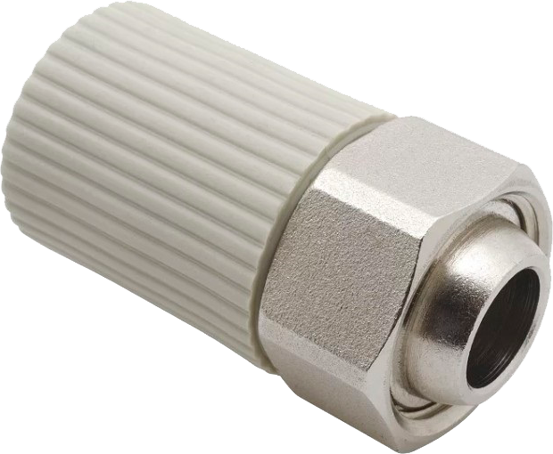 Переходник ЕВРОКОНУС с накидной гайкой 20x3/4" (FV-plast)