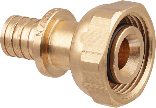 Муфта евроконус с накидной гайкой 16х3/4 (аксиальная ProAqua)