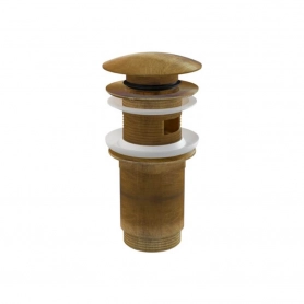 A392 ANTIC Водослив д/умывальника A392 ANTIC click/clack 5/4",большой заглушкой(с переливом)