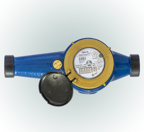 Счетчик воды многоструйный крыльчатый СВМ-25 универсальный (Бетар)