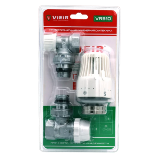 Комплект терморег.1/2" УГЛОВОЙ (VIEIR) (25/1)