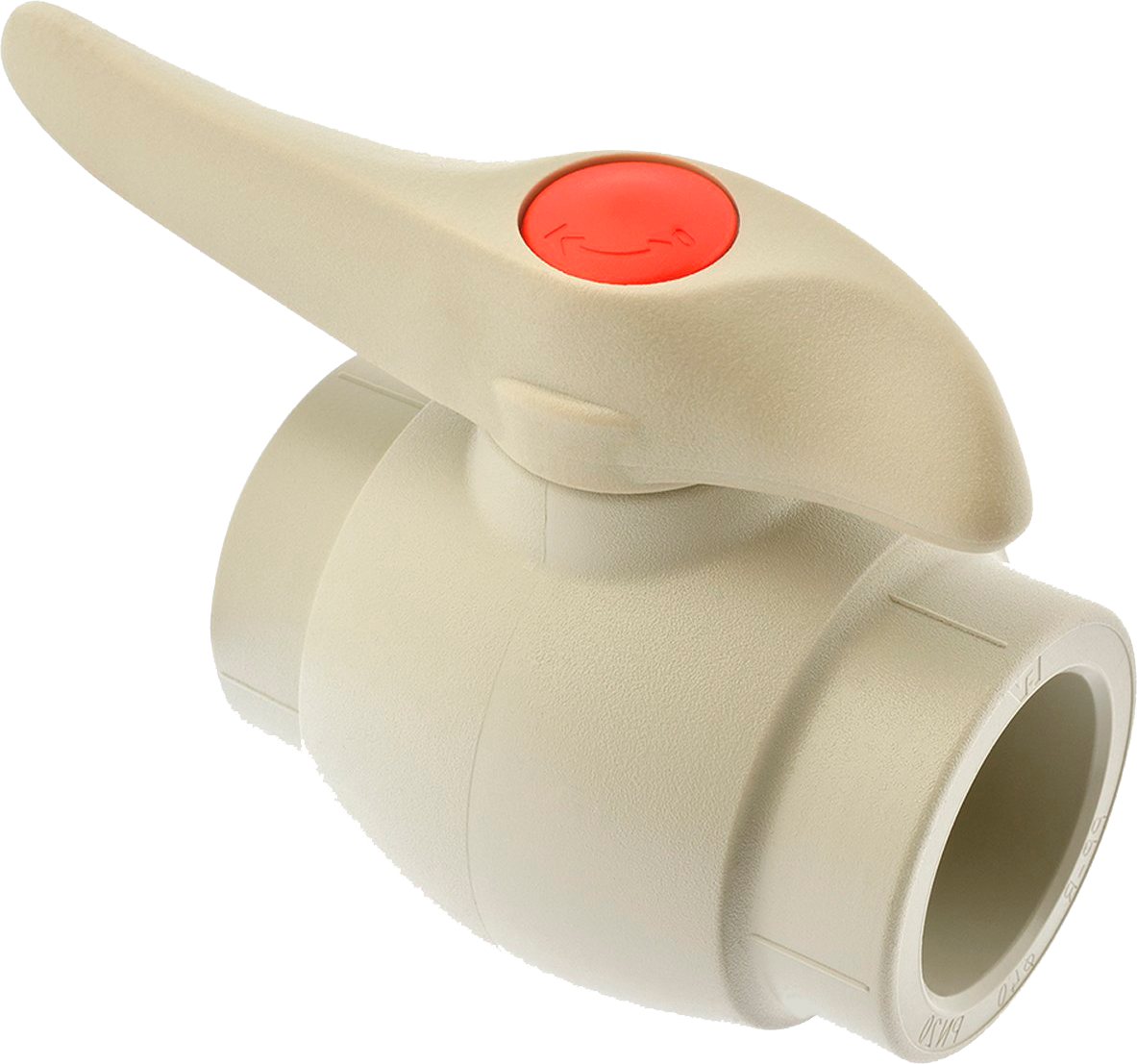 Кран пластиковый шаровый (FV-plast)