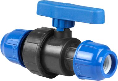 Кран шаровой ПНД  25    РТП