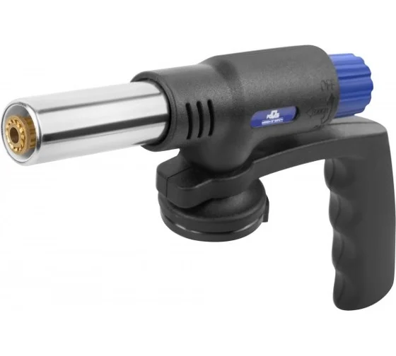 Горелка газ. с рукоятью, с пьезоподжигом, сопло 22 мм