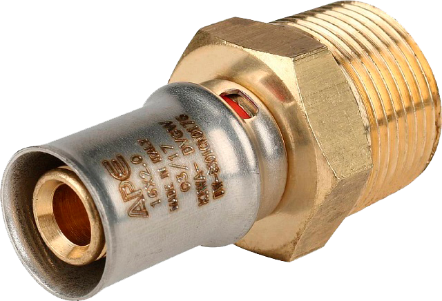 ПРЕСС Ниппель 16х3/4" нар. (APE)