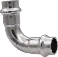 Угол 90° внутренний/внутренний из нержавеющей стали VER-PRO