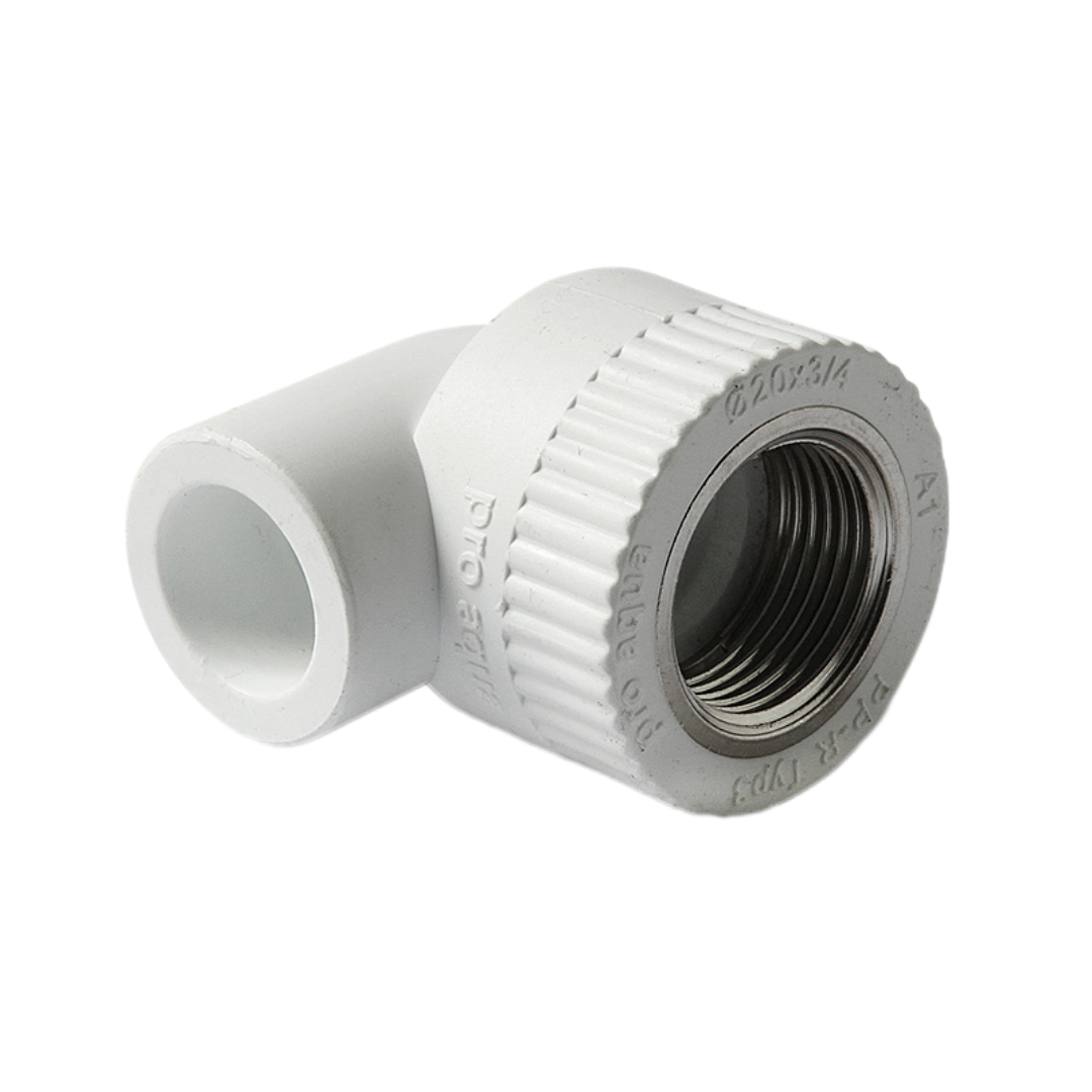 Угольник комбинированный с внутренней резьбой (ПРО АКВА)