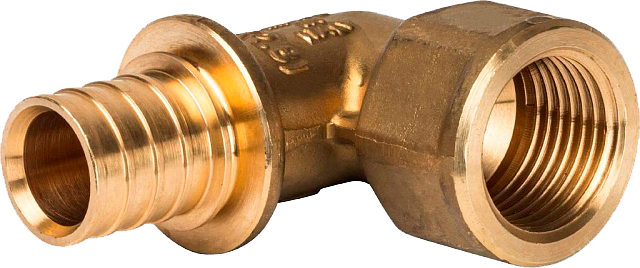 Угольник с вн. резьбой 20x1/2" STOUT для сшитого п/э