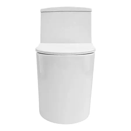 Bais Унитаз-моноблок, Rimless, с сиденьем дюропласт, микролифт (1 место) 700х380х700 мм