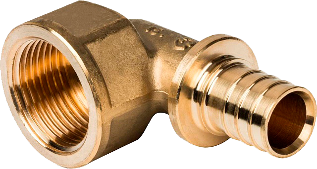 Угольник с вн. резьбой 25x3/4" STOUT для сшитого п/э