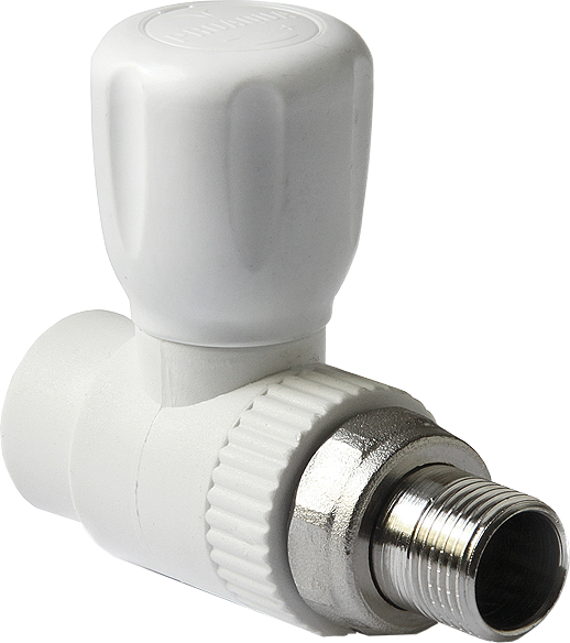 Шаровой кран для радиатора (прямой) ПРО АКВА