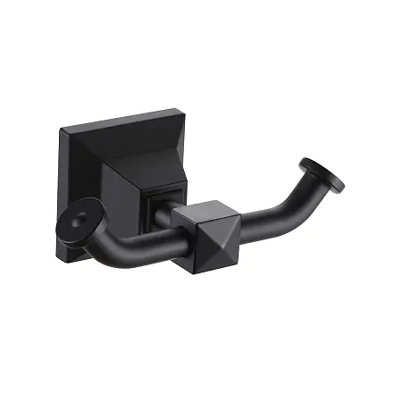 ALTRE Крючок двойной, черный матовый