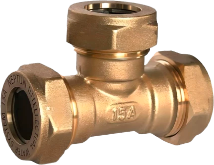 Тройник 20X20X20 "VER-PRO" (для гофрированых труб из нержавейки)