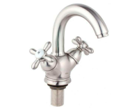 Смеситель для раковины Ritz 0141 FN Silver