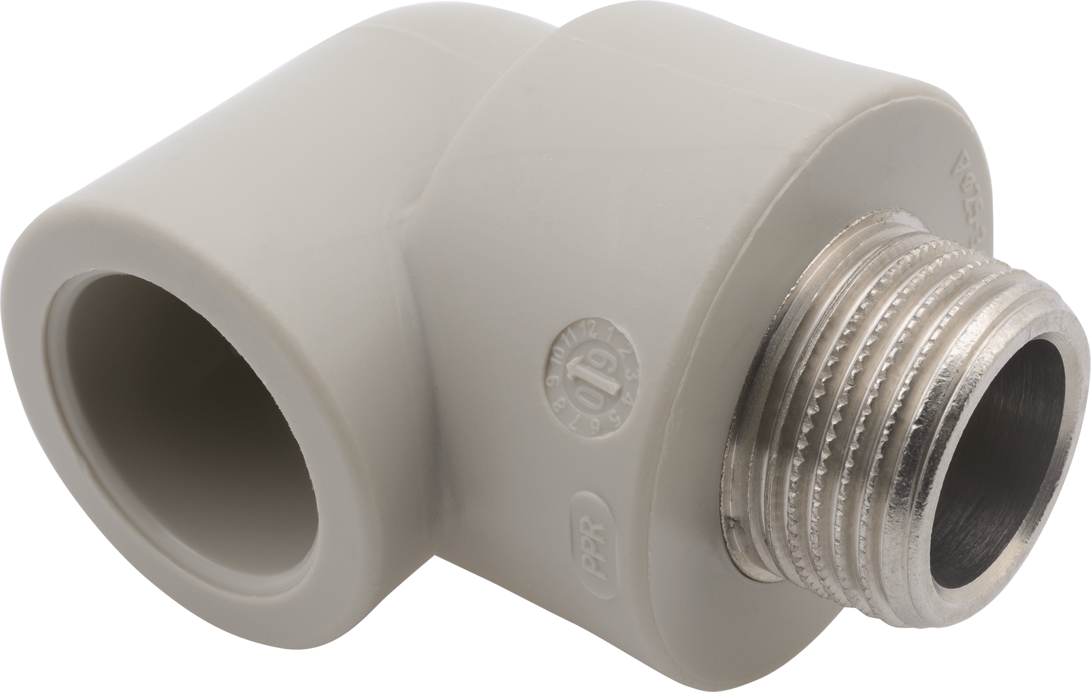 Колено с мет.резьбой наружной (FV-plast)