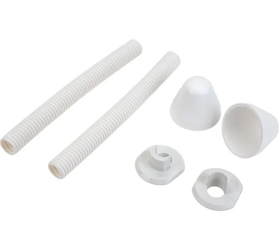 М9000 Комплект принадлежностей (2трубы+2шпильки) к унитазу (диам.90мм, длина 350мм) M9000 Магазин сантехники Нижний Новгород