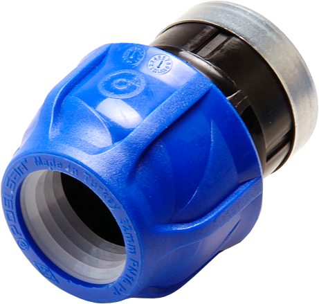 Муфта ПНД с внутр.р. 20х1/2" POELSAN 