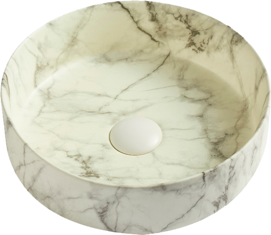 AZ-3134 ST Azario Раковина накладная (мраморный) (355*355*120)