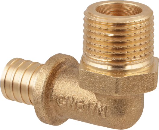 Угольник аксиальный НР 16x1/2 (ProAqua)