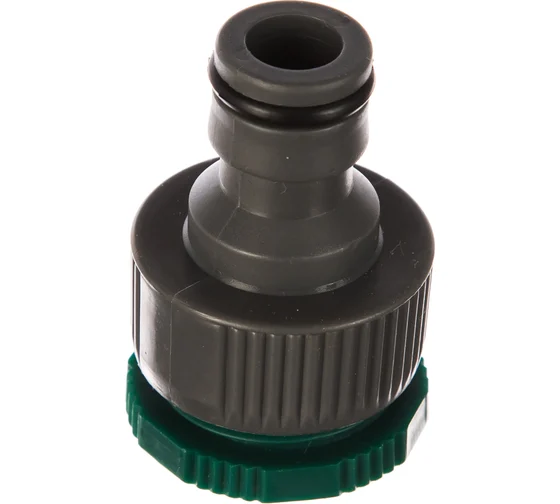 Адаптер внешний пластиковый 1/2" - 3/4" (для б/съема под муфту Гардена)  FIT