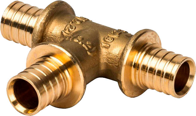 Тройник равнопроходный 16x16x16 STOUT для сшитого п/э