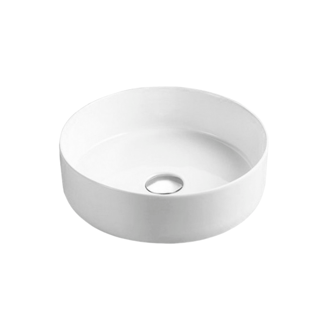 AZ-3134 Azario Раковина накладная глянец бел (355*355*120)