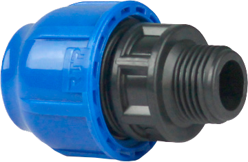 Муфта ПНД   63x1 1/2" наружн.резьба  РТП