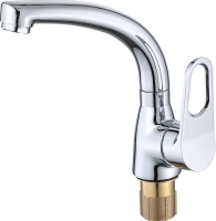 Смеситель для раковины с поворотным J-изливом V02-35-1-2 ViEiR