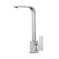 Смеситель для кухни V150-21  сатин нерж.ст ViEiR