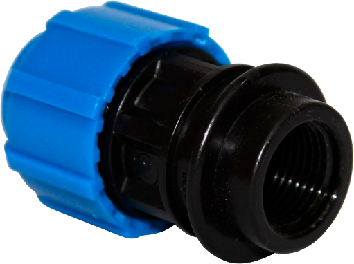 Муфта ПНД с внутр.р. 25х3/4" ТПК-АКВА