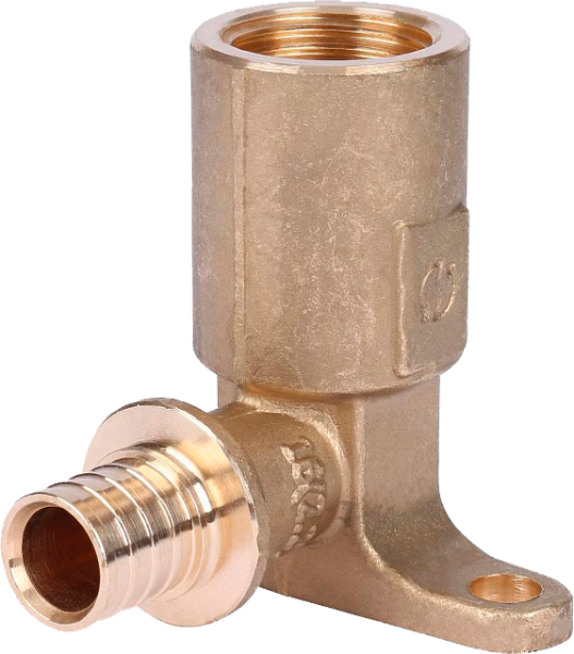 Угольник настенный (ушастик) ДЛИННЫЙ 16х1/2" STOUT для сшитого п/э