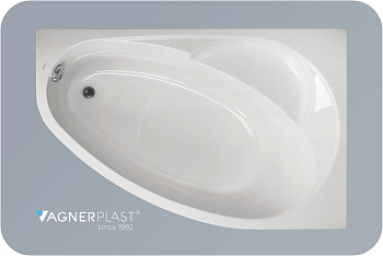 Flora 150х100х43 см P ПРАВАЯ -Ванна акриловая угловая + комплект ног