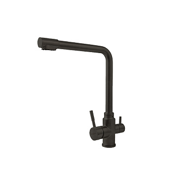 Смеситель для кухни 8201 Лорен graphit (с подключением фильтра)