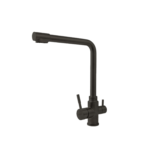 Смеситель для кухни 8201 Лорен graphit (с подключением фильтра)
